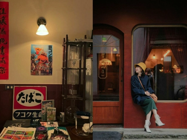 台北深夜咖啡廳