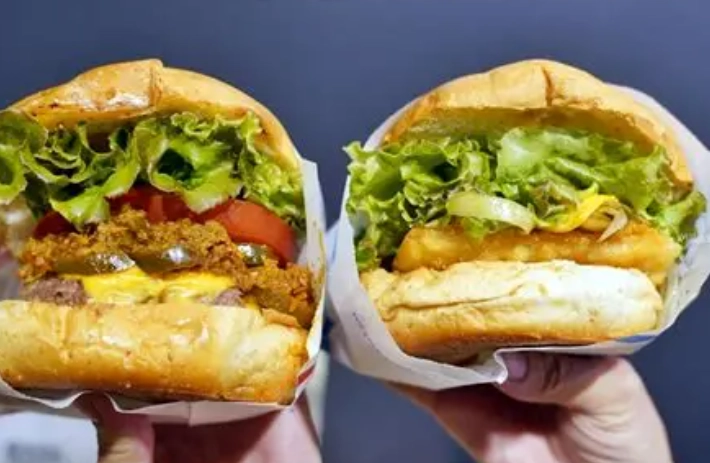 連鎖漢堡店比較