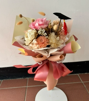 畢業花束送男生技巧