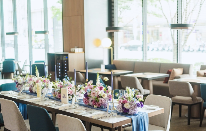 高級餐廳 慶祝 高級餐廳 慶祝