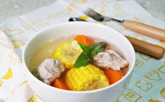 紅白蘿蔔排骨湯 紅白蘿蔔排骨湯