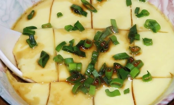 豆腐蒸蛋