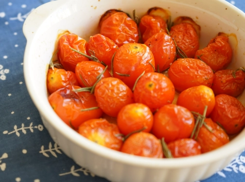 橘色小番茄料理