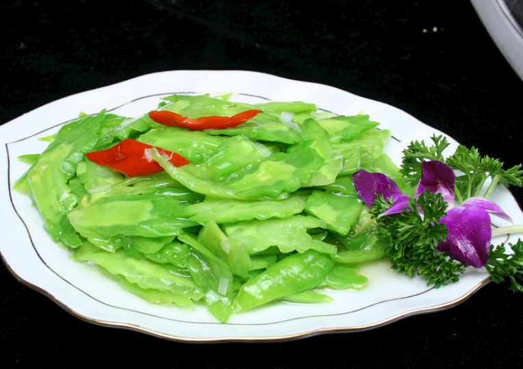 清炒白苦瓜 食譜
