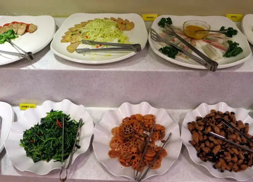 韓國素食自助餐廳