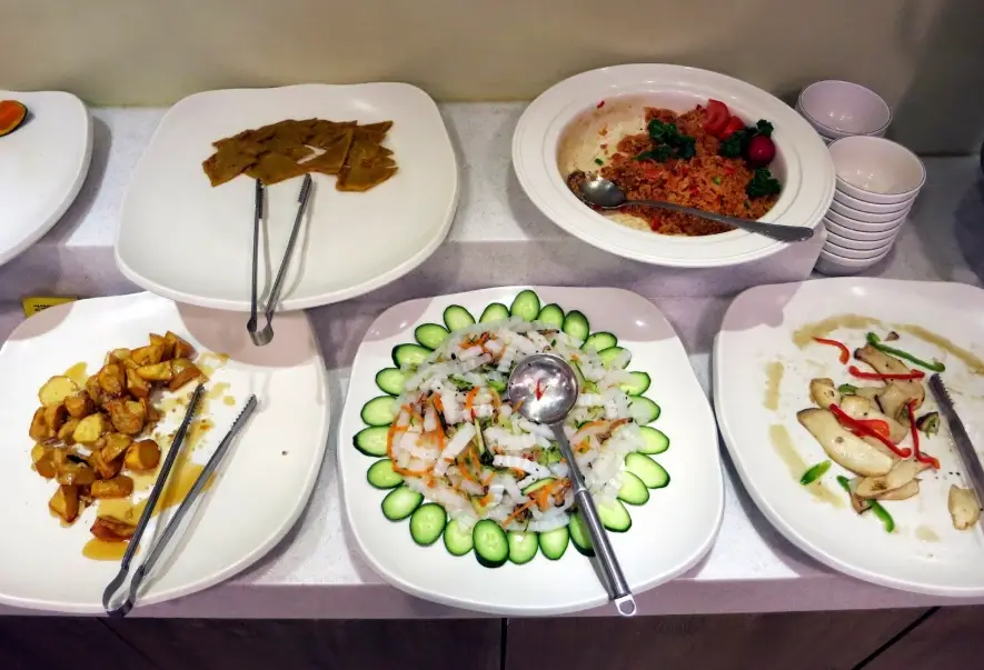 韓國素食自助餐廳