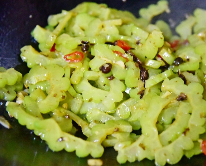 苦瓜豆豉 料理