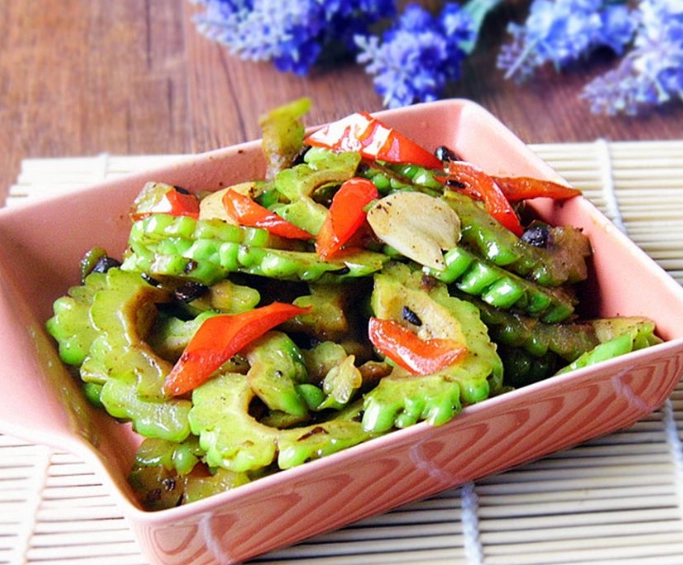 苦瓜豆豉 做法
