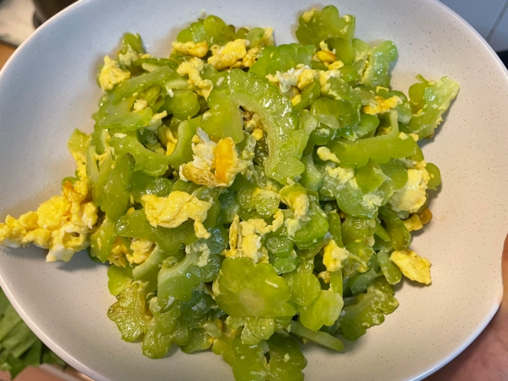 沖繩苦瓜炒蛋 沖繩苦瓜炒蛋