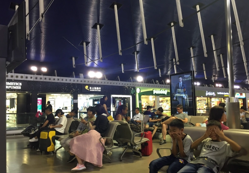 上海浦東機場出境