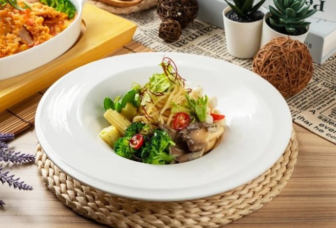 蔬食義大利麵