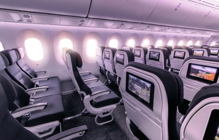 紐西蘭航空經濟艙座位