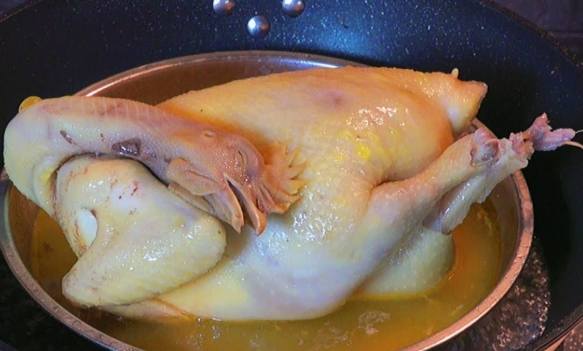 隔水蒸全雞時間