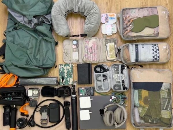 女性旅行打包 女性旅行打包