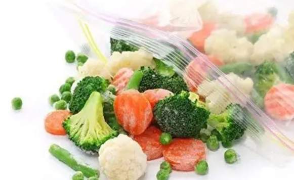 蔬菜冷凍可以放多久