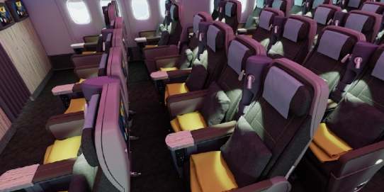 舒適經濟艙比較