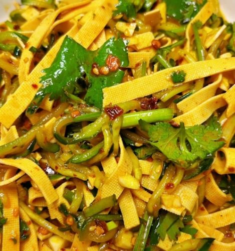 涼拌干絲小黃瓜食譜