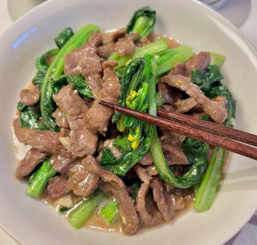 菜心炒牛肉熱量