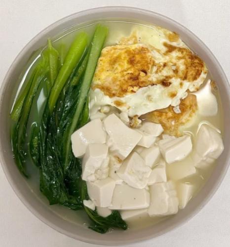 菜心豆腐湯做法