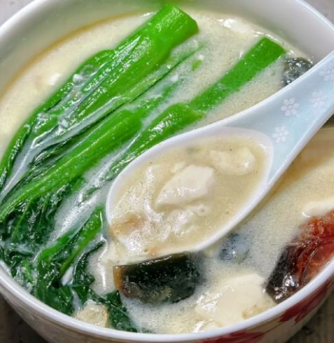 菜心豆腐湯食譜