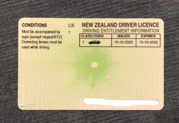 紐西蘭駕照轉換 紐西蘭駕照轉換