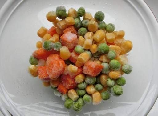 冷凍蔬菜口感改善