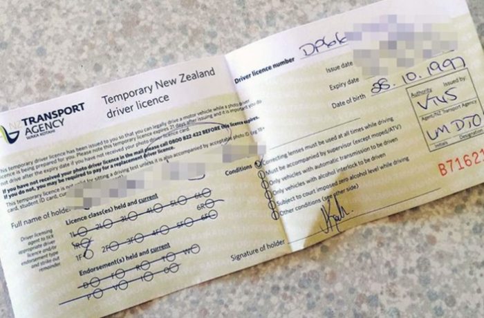 紐西蘭駕照規定