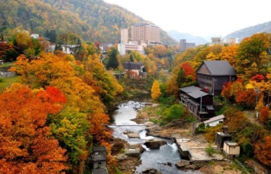 定山溪賞楓季節