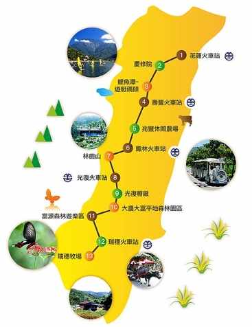 花東四天三夜行程