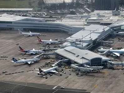 奧克蘭機場休息