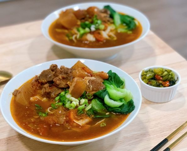 紅燒牛肉麵做法