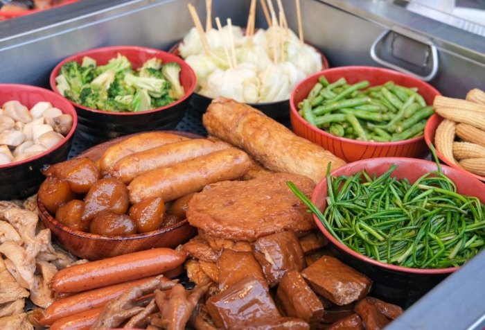 忠孝夜市美食