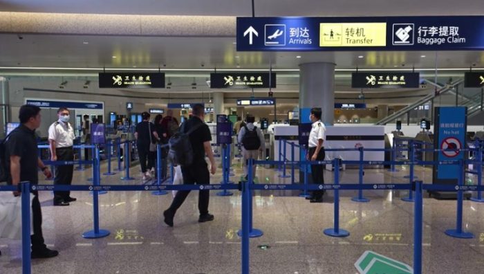 浦東機場轉機流程