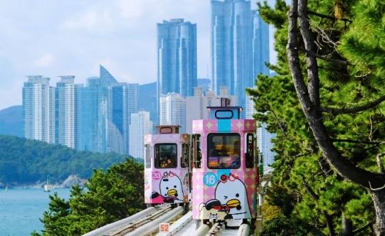 海雲台膠囊列車 海雲台膠囊列車