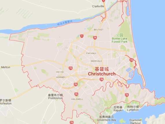 基督城公車時刻表