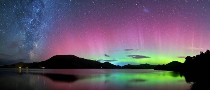 紐西蘭極光地點