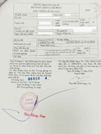 越南駕照換發台灣駕照流程