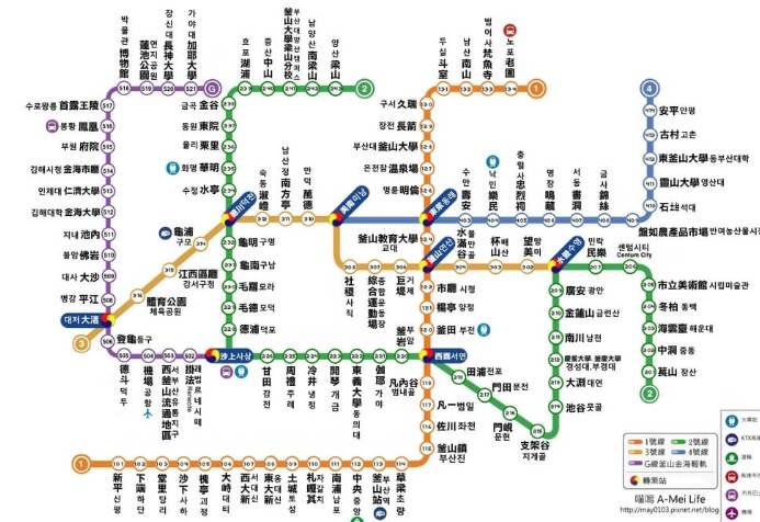 釜山東海線交通 釜山東海線交通