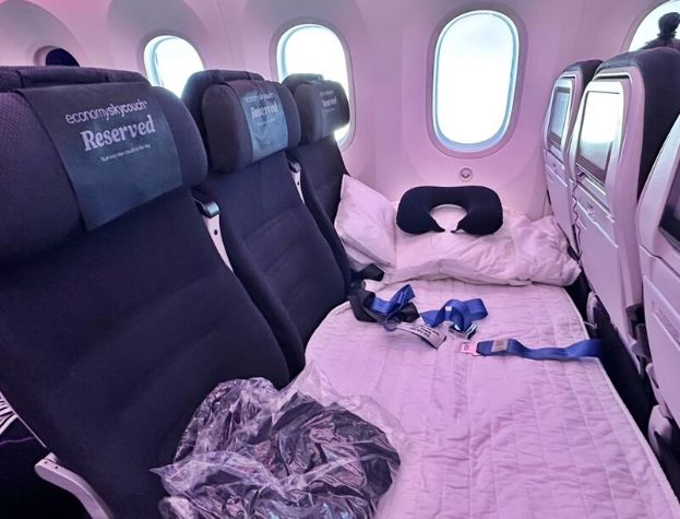 紐西蘭航空空中沙發