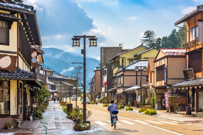日本溫泉老街