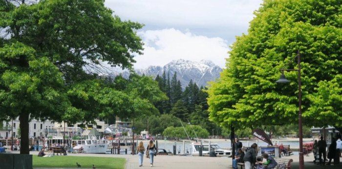 紐西蘭皇后鎮逛街