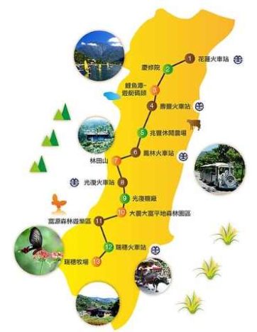 花蓮四天三夜行程規劃