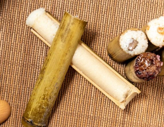 東大門夜市竹筒飯