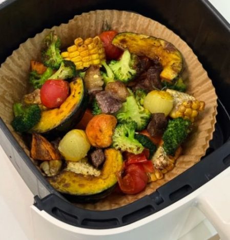 氣炸鍋蔬菜時間