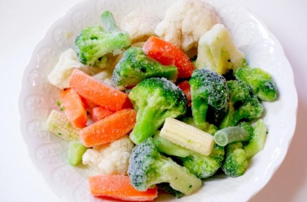 冷凍蔬菜烹煮時間