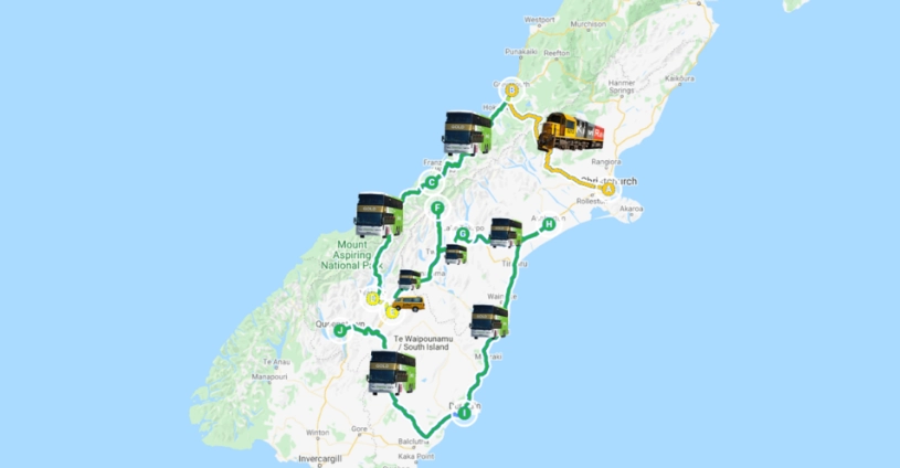 紐西蘭火車路線