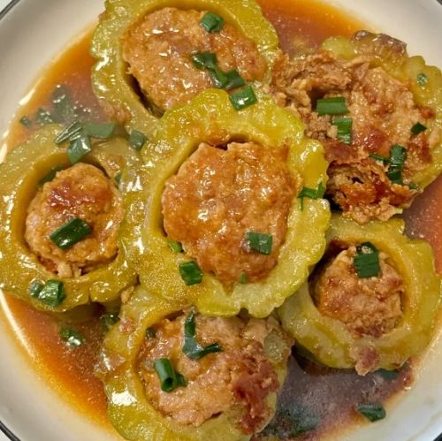 客家菜苦瓜料理 客家菜苦瓜料理