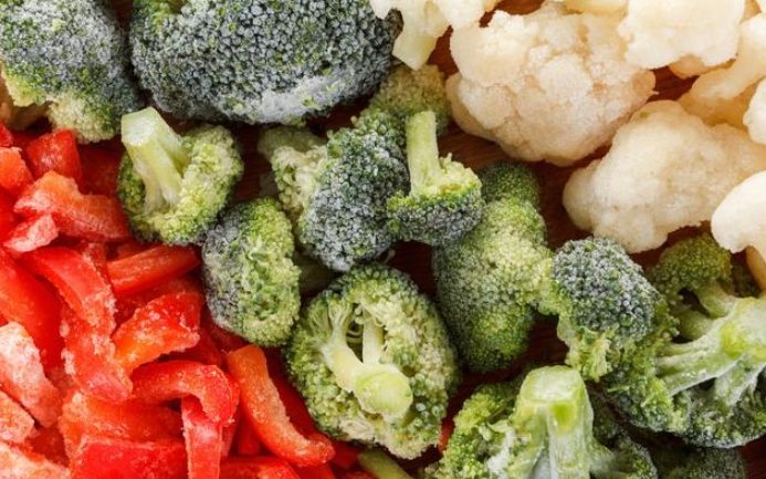 冷凍蔬菜是熟的嗎