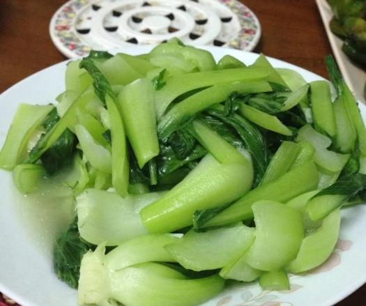 水煮青江菜做法 水煮青江菜做法