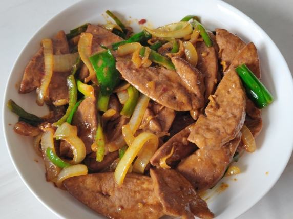 炒豬肝秘訣
